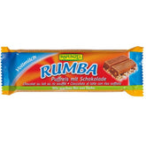 Barre Rumba au chocolat au lait et riz préparé BIO 50 g - RAIPONCE